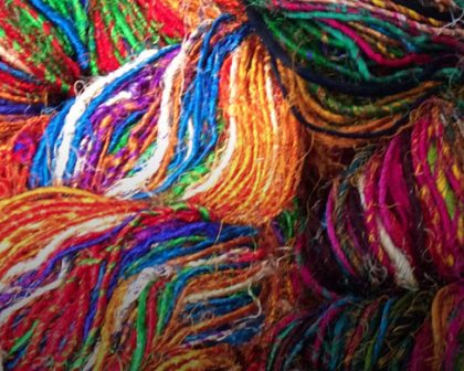 Silk Sari Yarn